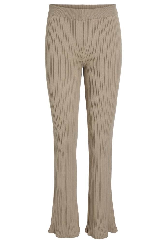 VIMULLIE RIB KNIT PANTS/PB 14103414 SAVANNAH TAN