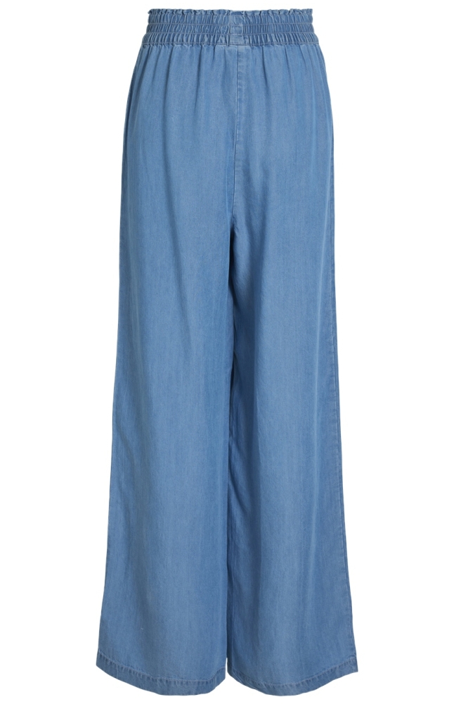 VIGIVANI HW WIDE PANT/R 14104534 Light Blue Denim