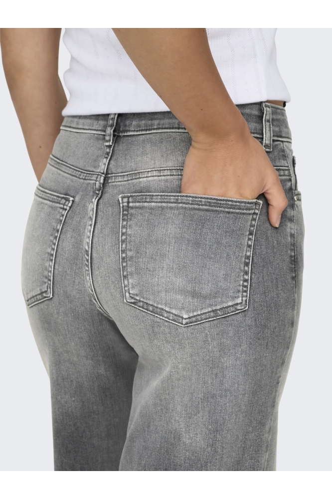 ONLMADISON BLUSH HW WID DNM REA0938 15299800 LIGHT GREY DENIM