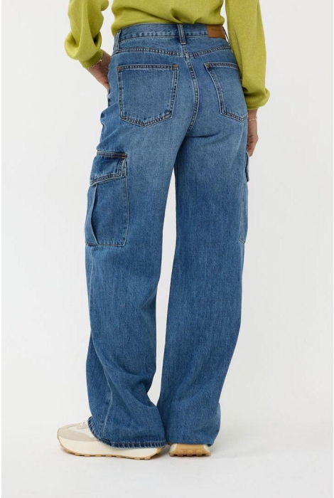 EsQualo trousers jeans cargo wide leg