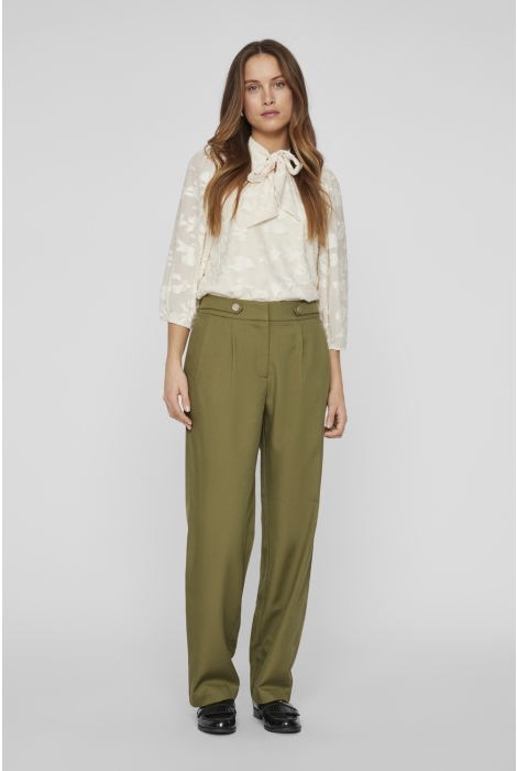 Vila vielina hw button regular fit pants