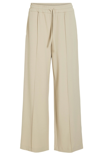 Vila Broek VICLUA HW WIDE PANTS-NOOS 14095436 FEATHER GRAY