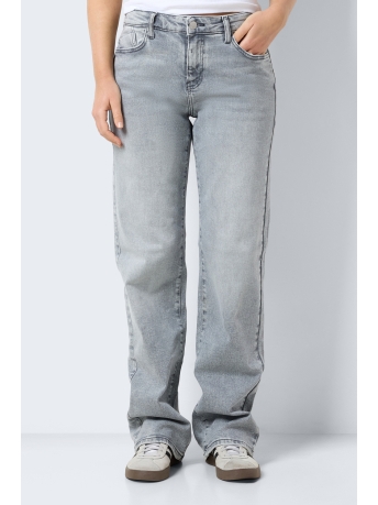 Noisy may Jeans NMYOLANDA NW WIDE JEANS 27030830 Light Grey Denim