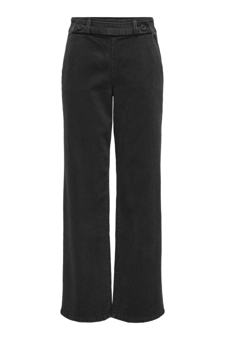 Jacqueline de Yong jdygeggo hw wide jeans dnm black