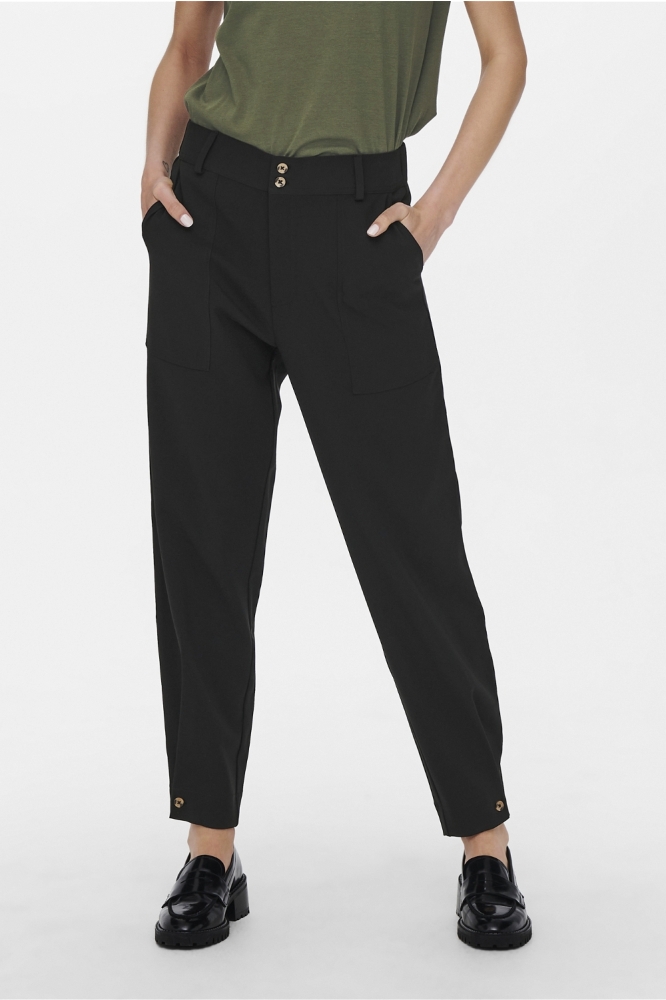 JDYPEN MW ANKEL PANT WVN 15221812 Black