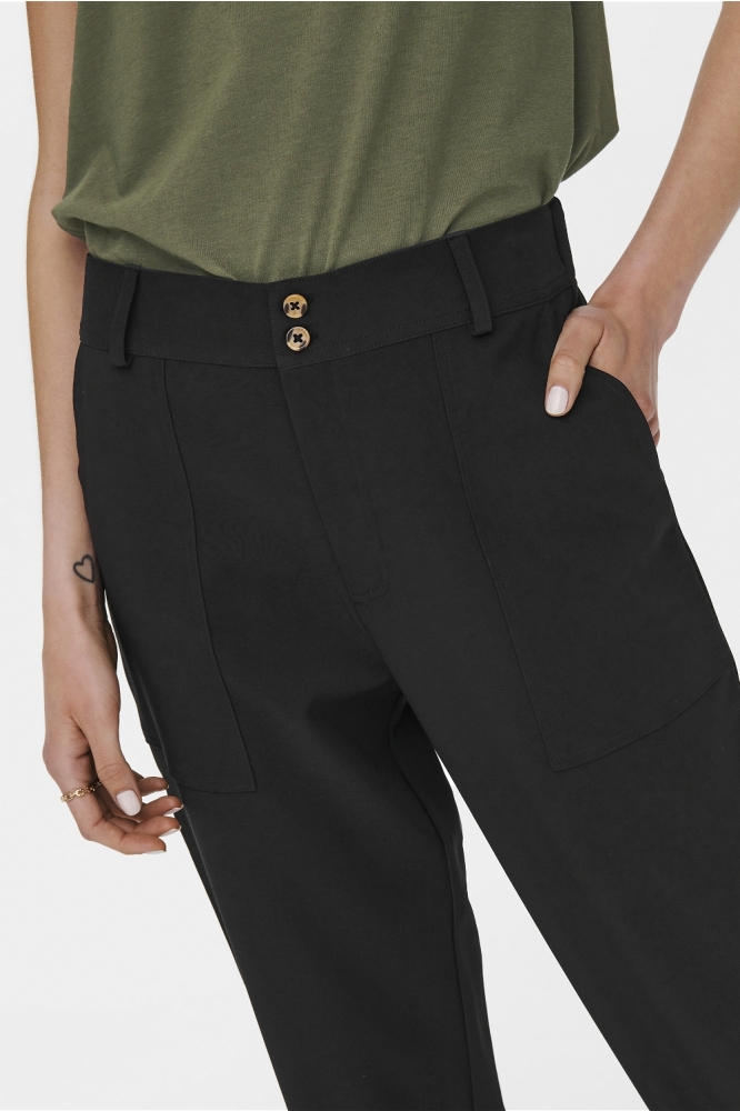 JDYPEN MW ANKEL PANT WVN 15221812 Black