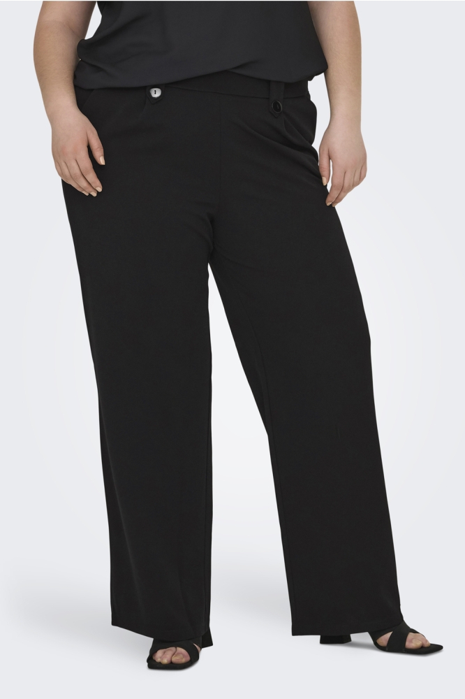 CARSANIA BUTTON PANT JRS PNT NOOS 15293196 Black