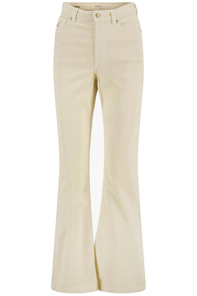 FLARED CORDUROY BROEK 0303 031 0503 ECRU