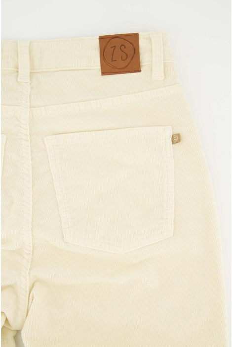 Zusss flared corduroy broek