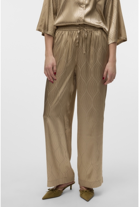 Vero Moda vmbrielle mw wide pant wvn btq