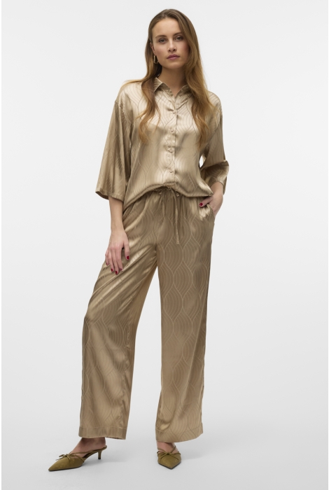 Vero Moda vmbrielle mw wide pant wvn btq