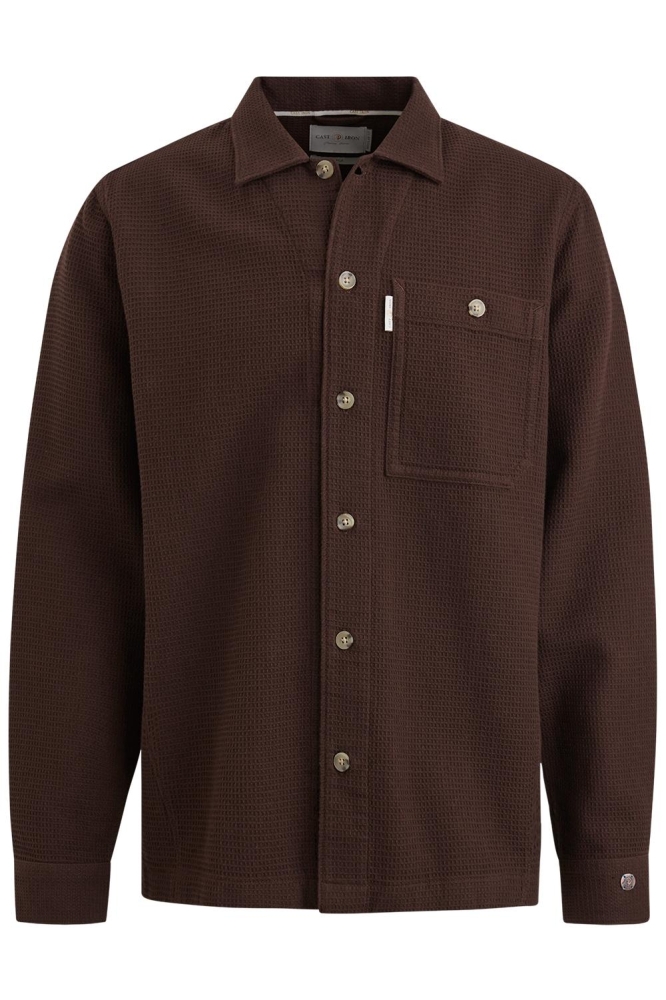 WAFFLE STRUCTURE SHIRT JACKET CSI2409221 8088