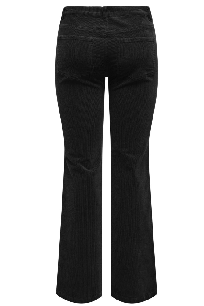 JDYSALONE MW FLARED CORD. PANT PNT 15330394 BLACK