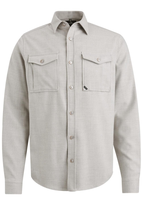 Vanguard long sleeve shirt melange twill ne