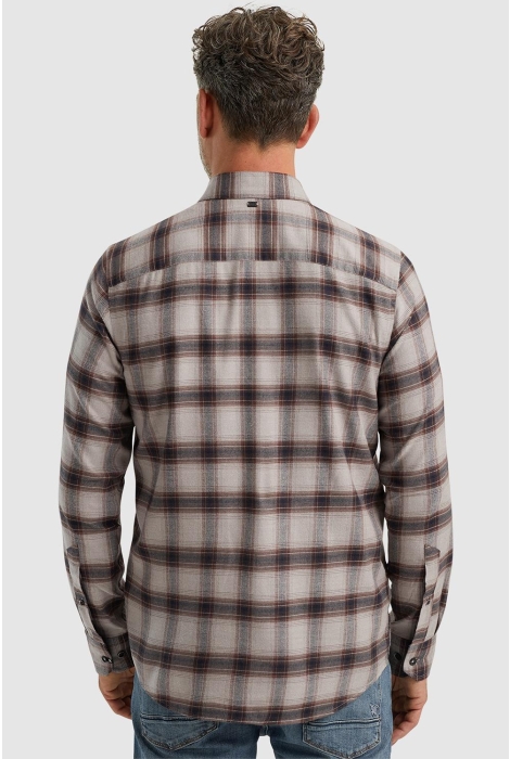 Vanguard long sleeve shirt check viscose co