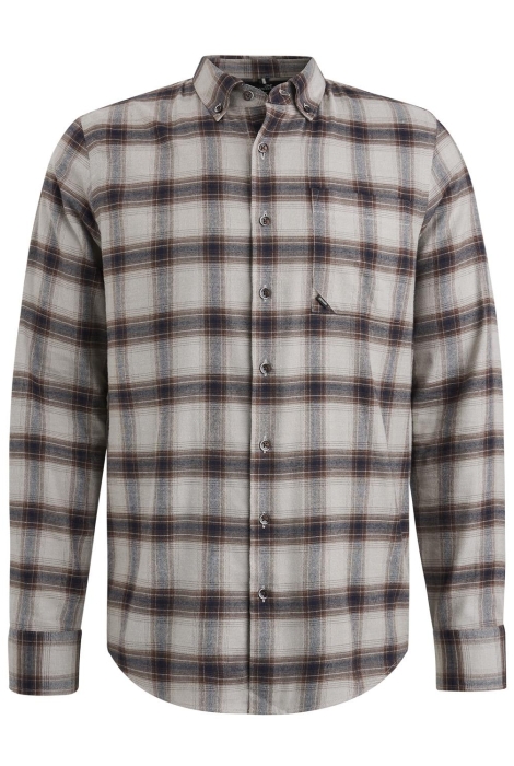 Vanguard long sleeve shirt check viscose co