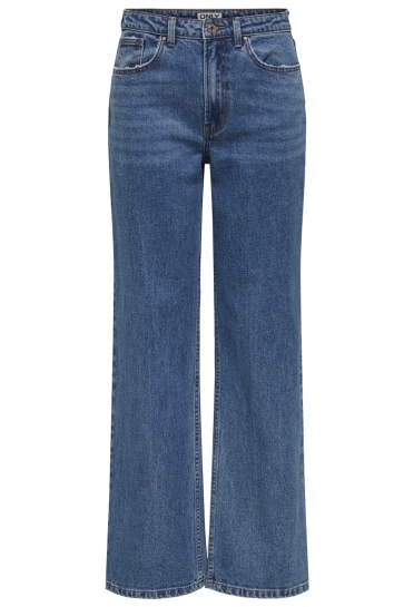 Only Jeans ONLJULIETTE HW WIDE LEG DNM BOX 15355861 Dark Blue Denim