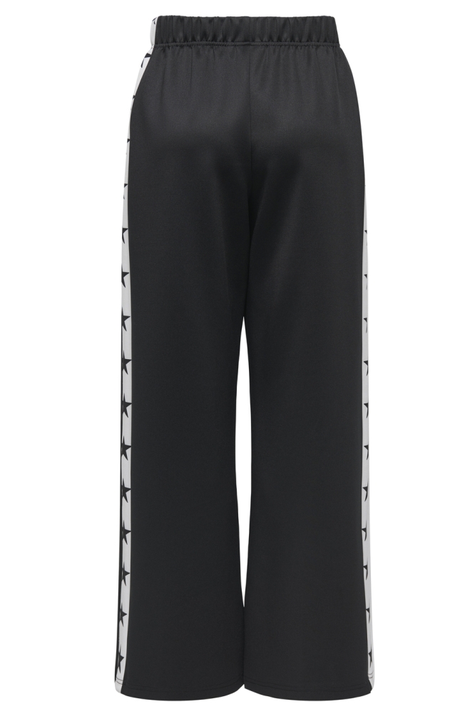 ONLSTAR WIDE PANT SWT 15354281 Black/Stripe star