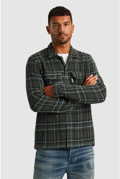 Cast Iron long sleeve shirt yd check regular