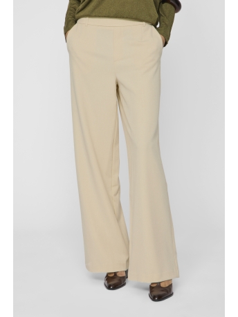 Vila Broek VIVARONE HW WIDE PANT - NOOS 14087407 Sandshell