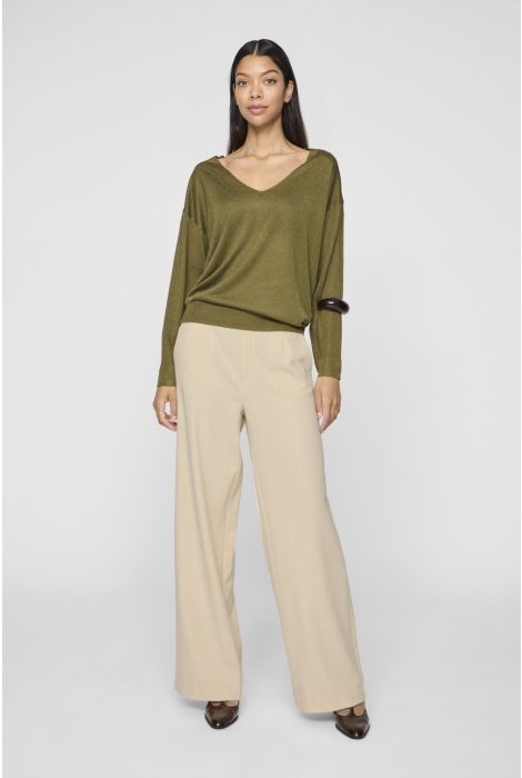 Vila vivarone hw wide pant - noos