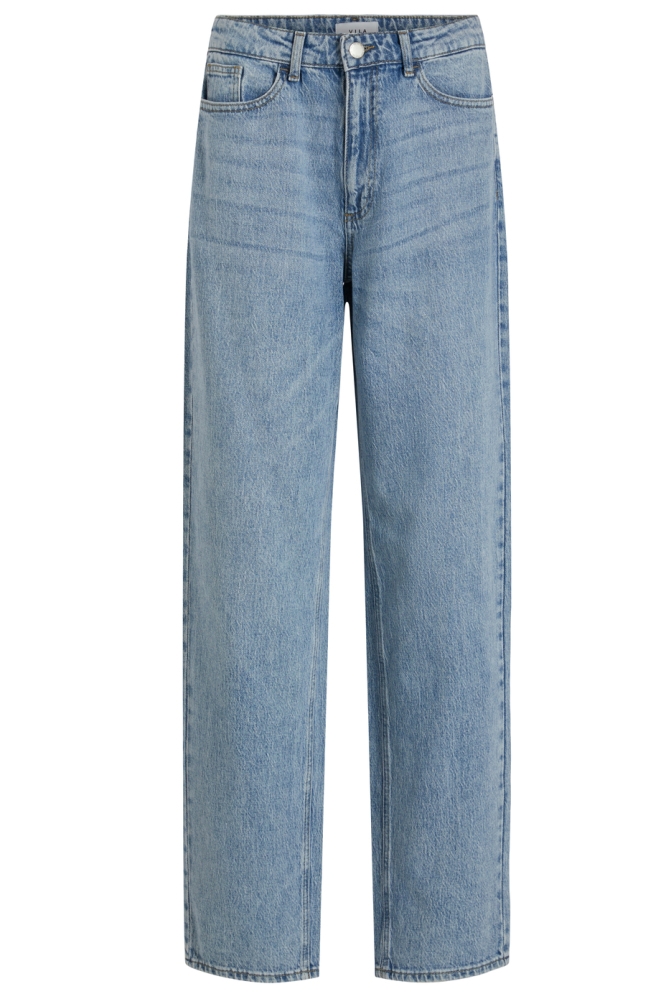 VIKELLY JAF HW STRAIGHT JEANS-NOOS 14084730 LIGHT BLUE DENIM