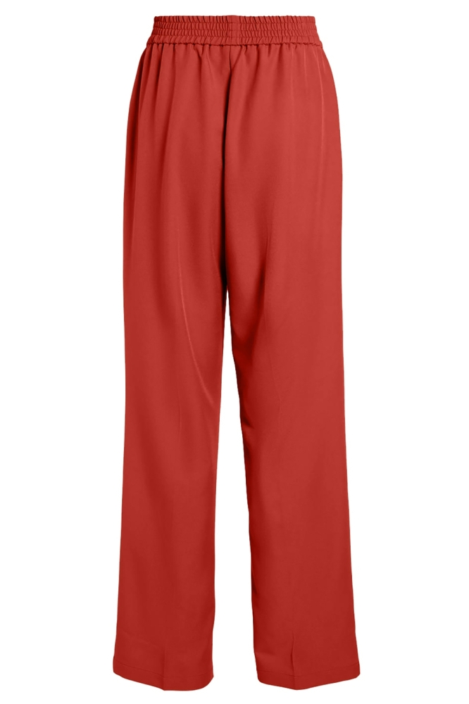 VIWINNIE AYA WIDE HW ELASTIC PANTS 14109210 AURORA RED