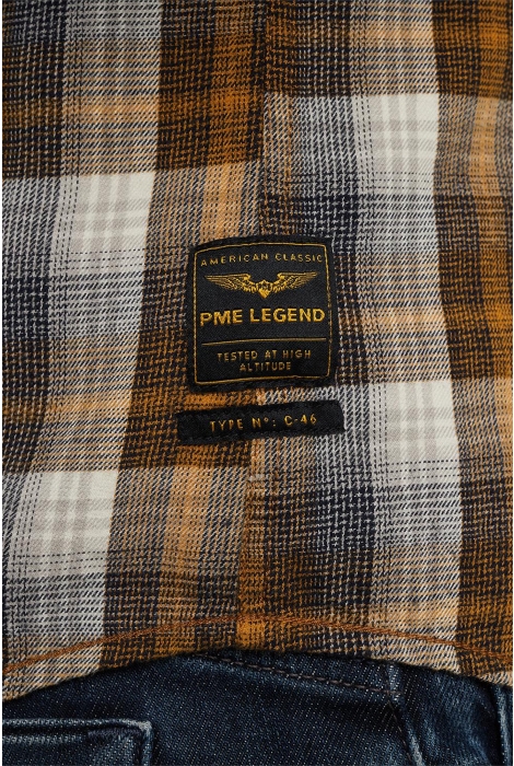 PME legend long sleeve shirt twill yarndyed c