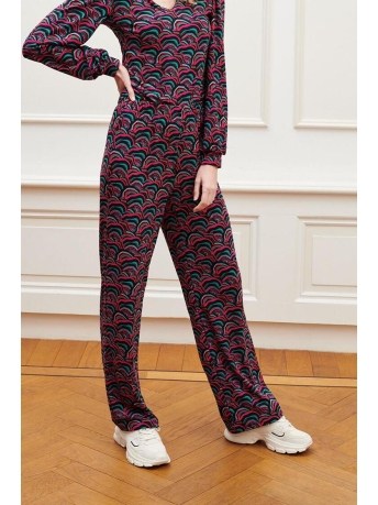 Lofty Manner Broek TROUSER ARIANNA PJ39 1 791 GOBI DESERT PRINT