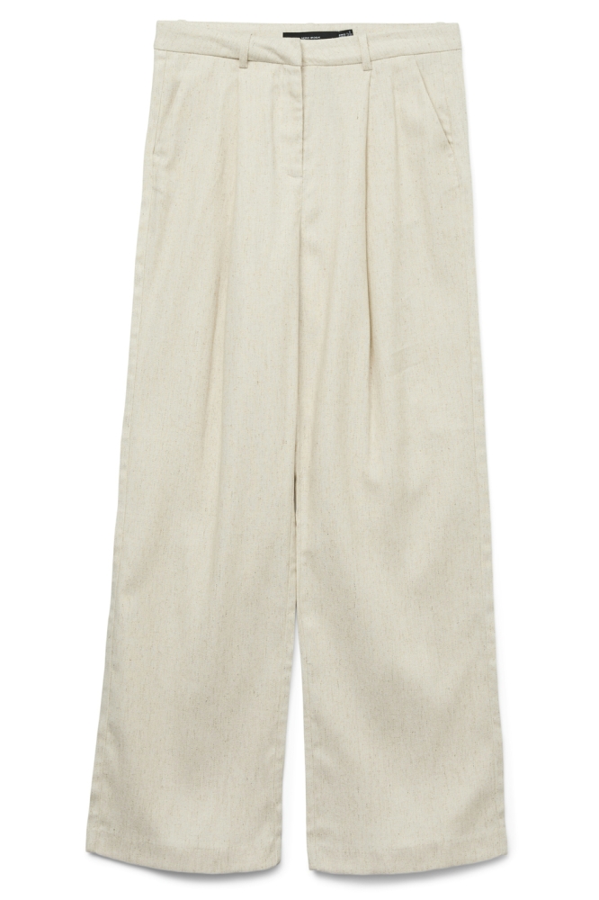 VMSOFFIE HW WIDE PANT 10324711 BIRCH