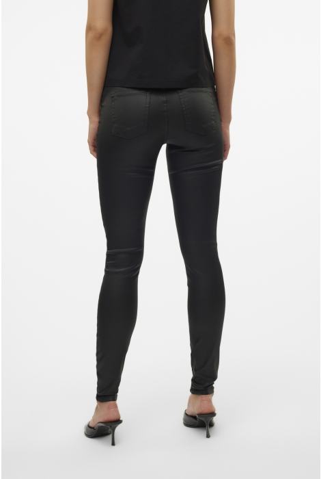 Vero Moda vmflash mr skinny coated pants noos