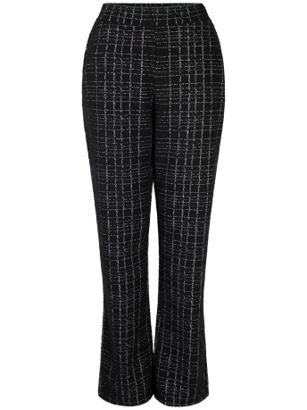 Zoso Broek NELLY JAQUARD PANT 245 0000 BLACK