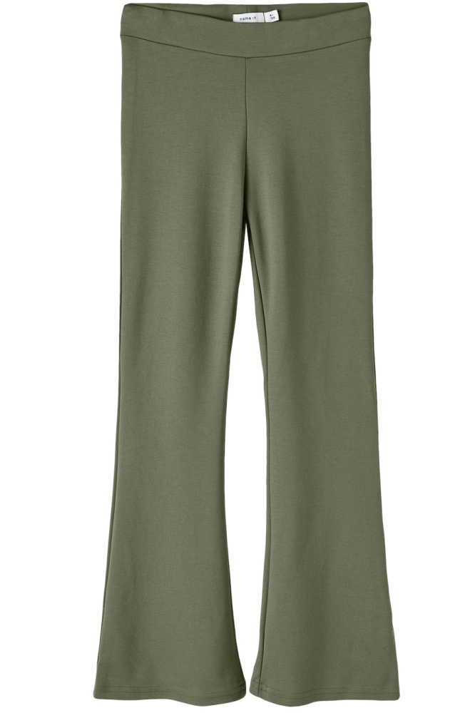 NKFFRIKKALI BOOTCUT PANT NOOS 13177337 Deep Lichen Green