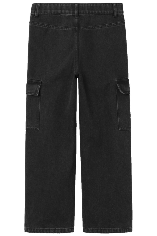 NKFROSE HW WIDE CARGO JEANS 6190-BS 13220709 Black