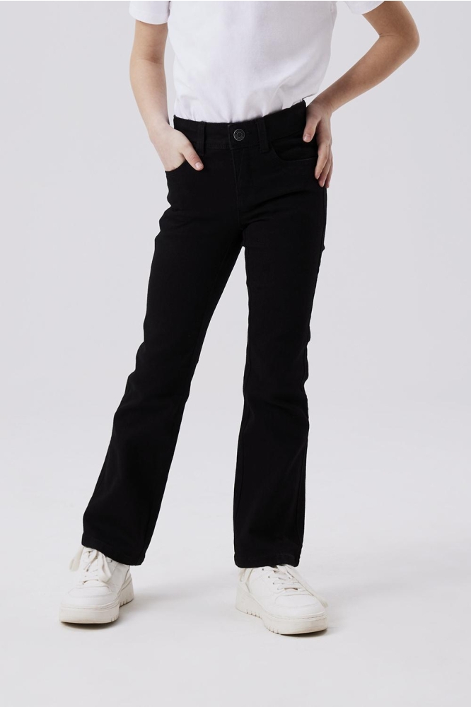 NKFPOLLY SKINNY BOOT JEANS 1142-AU 13208876 Black Denim