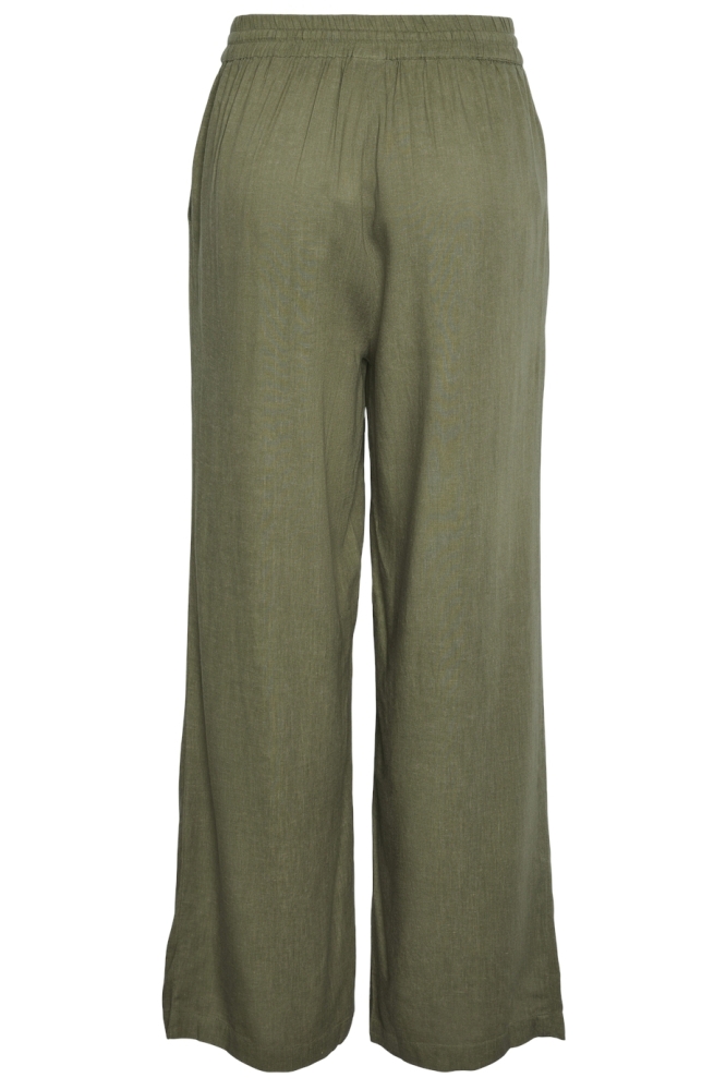 PCPIA HW WIDE PANTS WVN NOOS 17149314 DEEP LICHEN GREEN