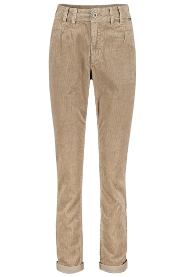 Red Button Broek GISELLE 10W CORD SRB4372 Light Taupe