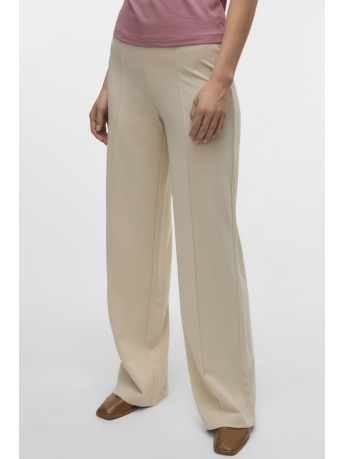 Vero Moda Broek VMBECKY HW WIDE PULL ON PANT NOOS 10257168 PUMICE STONE