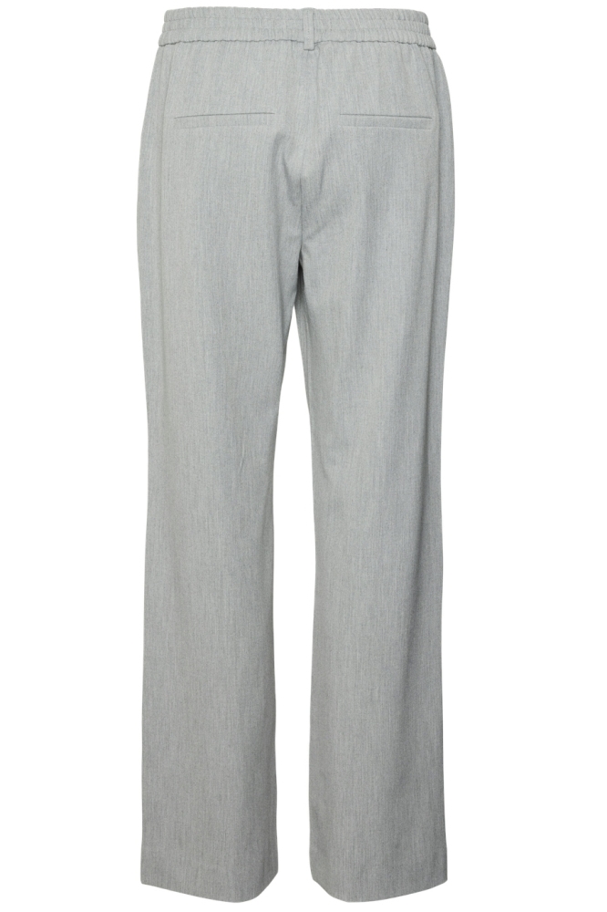 VMMAYA MW STRAIGHT SOLID PANT NOOS 10267718 LIGHT GREY MELANGE