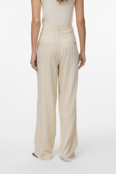 Vero Moda vmmindy mw linen dad pant mix