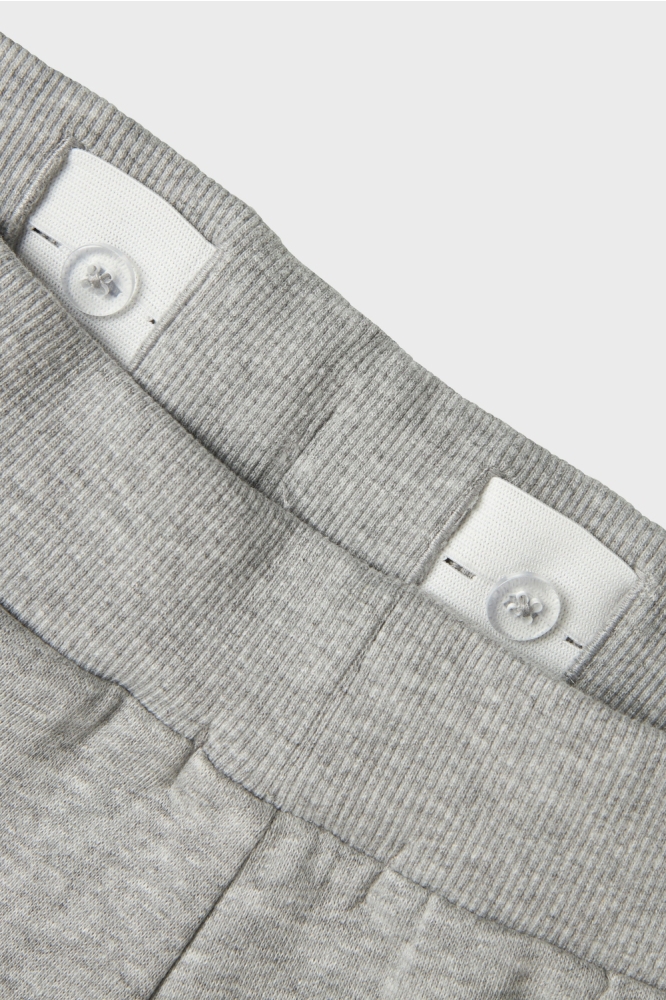 NKMVIAN NREG SWE PANT BRU NOOS 13235093 Grey Melange