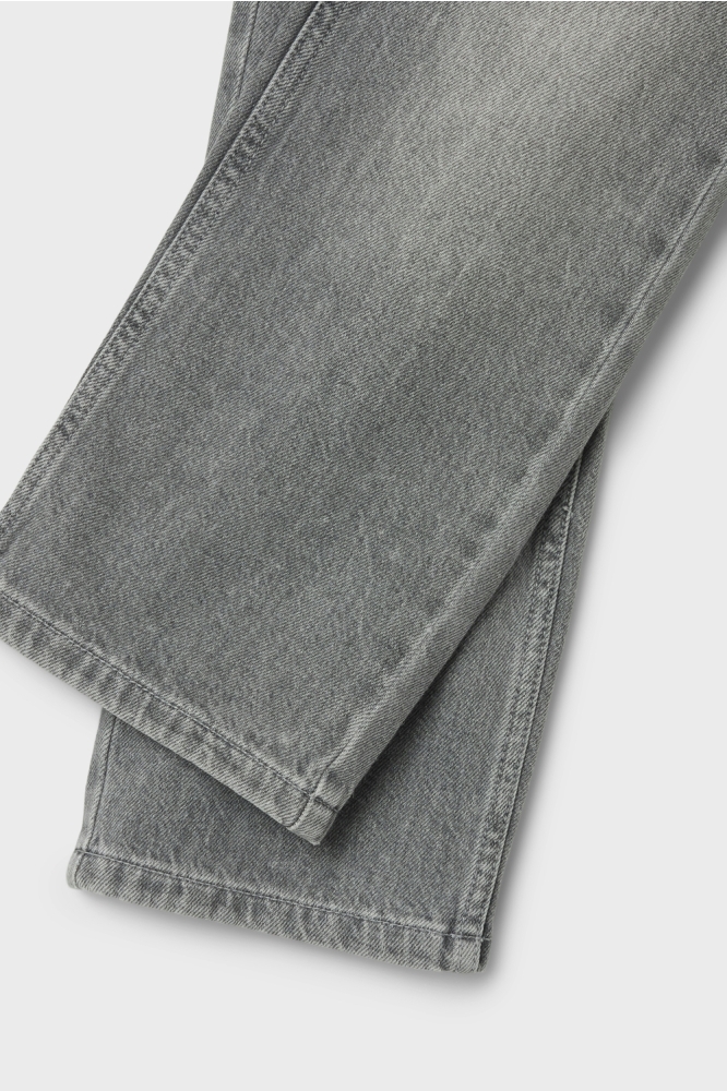 NKMRYAN STRAIGHT CARP JEANS 5950-DM 13240393 Light Grey Denim