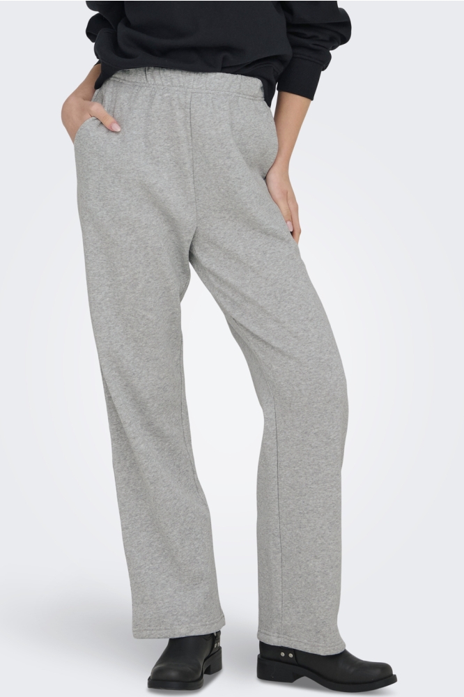 ONLSWEAT LIFE PANTS RELAXED SWT NOO 15323523 Light Grey Melange