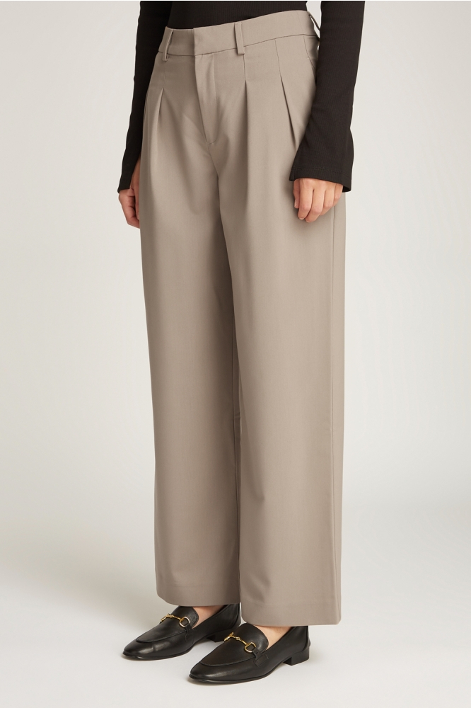 TAILORED WIDE LEG PANTS J20J224849 PFW TAUPE GRAY