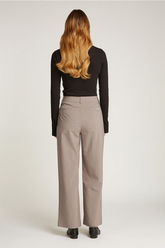 TAILORED WIDE LEG PANTS J20J224849 PFW TAUPE GRAY