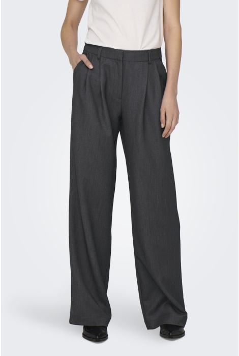 Only onlhattie hw pleat mel str pant tlr