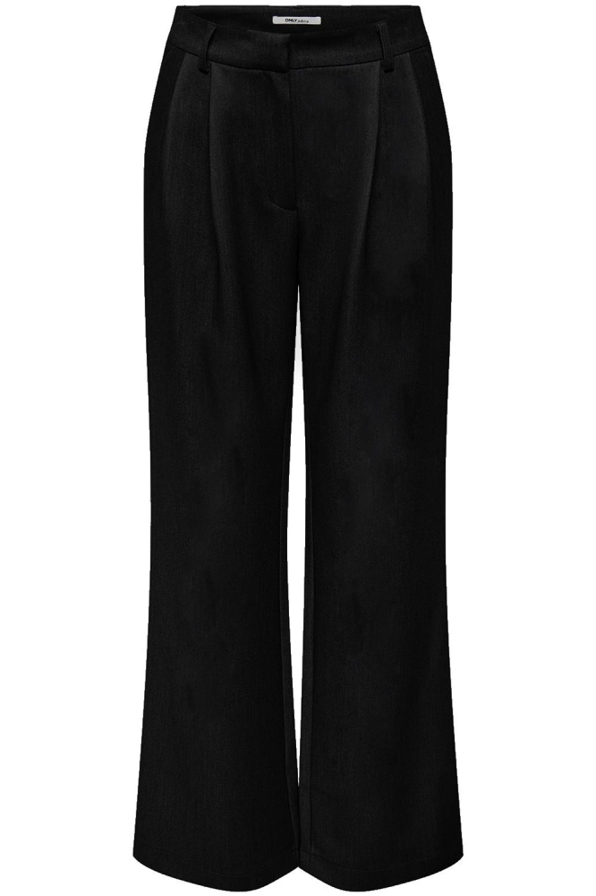 ONLHATTIE HW PLEAT MEL STR PANT TLR 15304707 Black