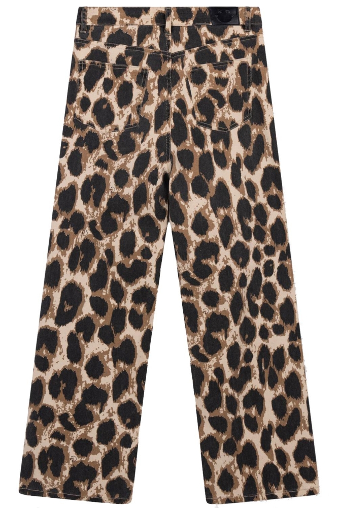 SUNNY WOVEN WIDE LEG JEANS R2412175633 850 LEOPARD