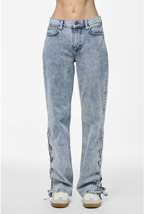 Pieces pcfenda mw straight denim jeans d2d