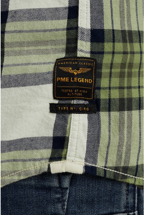 PME legend long sleeve shirt ctn twill check